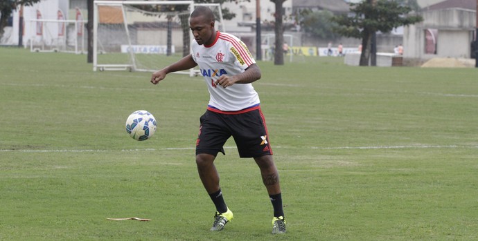 Samir treino do Flamengo no Ninho do Urubu (Foto: Gilvan de Souza / Flamengo)