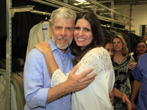 José Mayer e Malu Mader (Foto: Rede Globo / Rafael França)