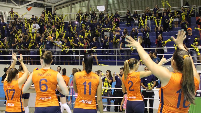 barueri x campinas superliga feminina (Foto: Felipe Christ/Vôlei Amil)