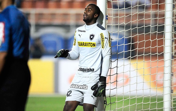 Andrey, santos X Botafogo (Foto: Marcos Ribolli)