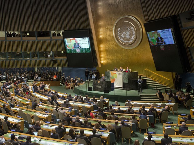 Assembleia Geral deve reunir 140 chefes de estado e de governo na sede da ONU, em Nova York (Foto: Pablo Martinez Monsivais/Reuters)