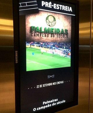 Palmeiras lança filme sobre 102 anos