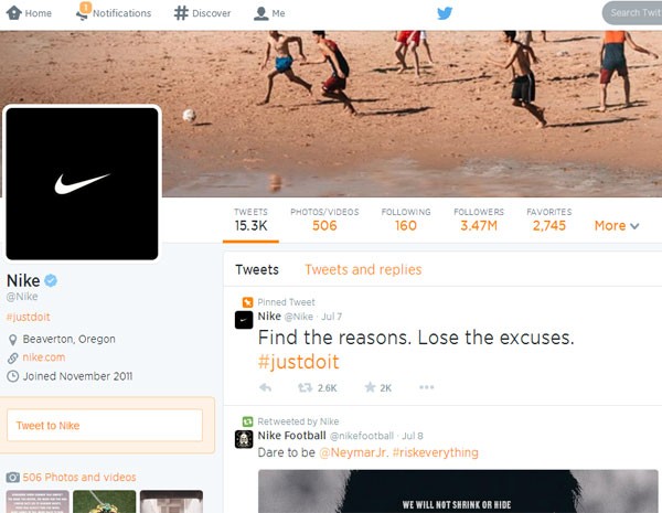 Nike pede explicações sobre o jogo. (Foto: Reprodução) Nike pede explicações sobre o jogo. (Foto: Reprodução)