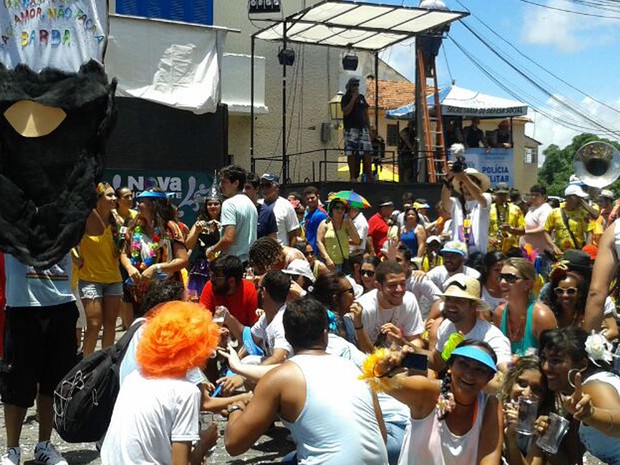 &#39;Faça amor, não faça a barba&#39; estreia nas ladeiras de Olinda (Foto: Moema França / G1)