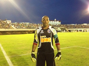 Goleiro do Araguaína, Santos (Foto: Fabrício Soveral/GloboEsporte.com)