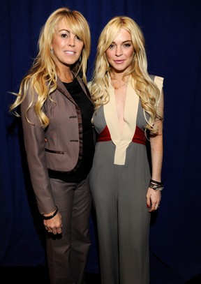 Dina e Lindsay Lohan (Foto: Getty Images)