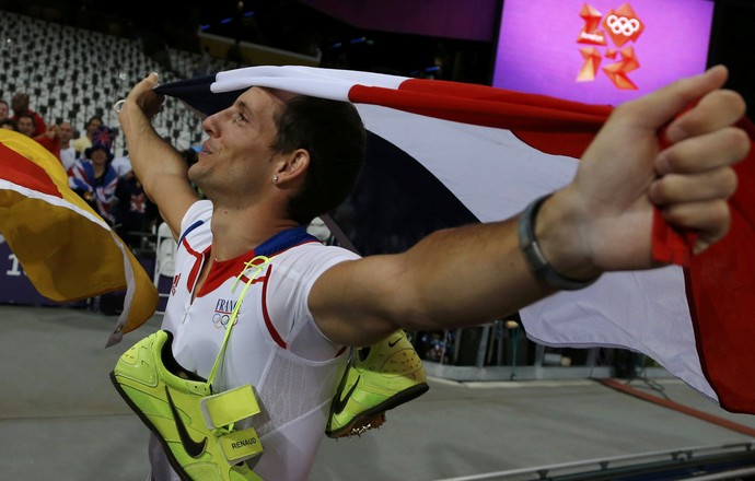 Renaud Lavillenie, salto com vara (Foto: Reuters)