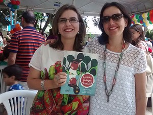 As idealizadoras do projeto, Cláudia Lins e Simone Cavalcante (Foto: Divulgação)