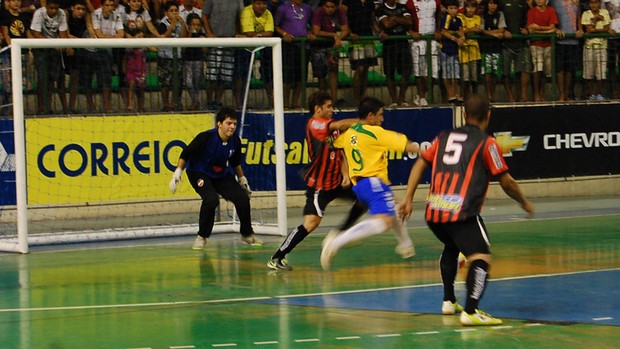 João Neto, goleiro de futsal da Paraíba (Foto: Larissa Keren) João Neto, goleiro de futsal da Paraíba (Foto: Larissa Keren)