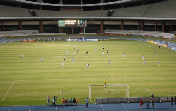Paysandu jogou com o Coritiba em 2006 sem a presença de torcedores (Foto: Cristino Martins)