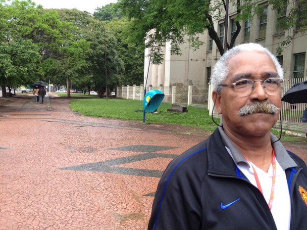 Sérgio Luis Vieira, 58 anos, Porto Alegre (Foto: Daniel Bittencourt/G1)