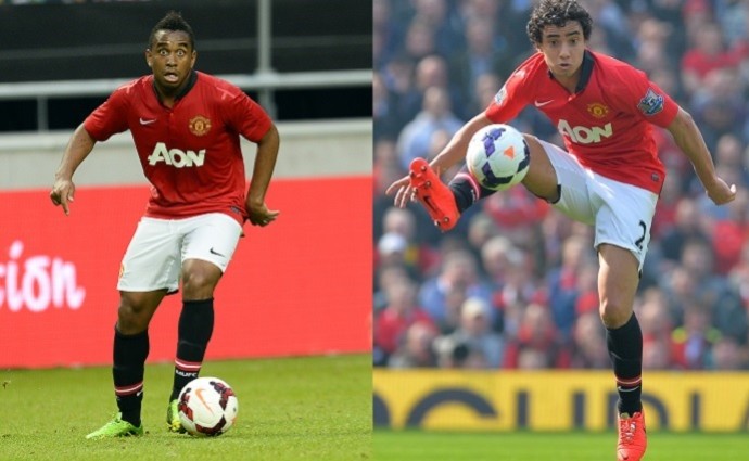 Montagem Anderson Rafael Manchester United (Foto: Agência AFP)