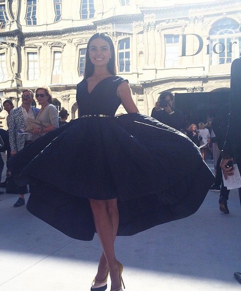 O look armado da Dior (Foto: Reprodução Instagram)