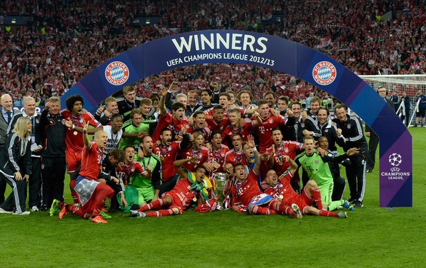 Bayern de Munique campeão (Foto: AFP)
