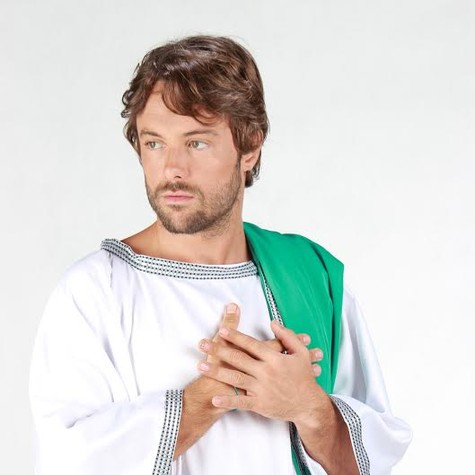 Kayky Brito como Jesus (Foto: Cris Santos)