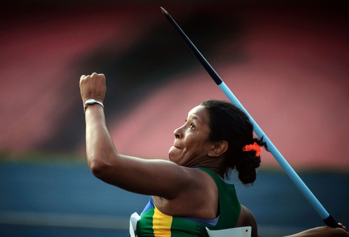 Atletismo paralímpico Shirlene Coelho Dubai (Foto: Divulgação CPB)