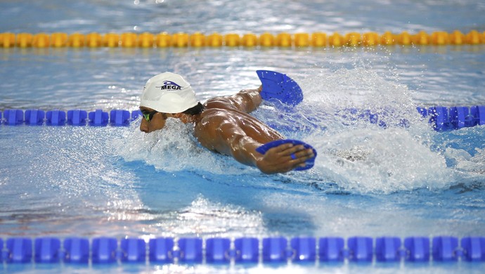 Refugiado Rami Anys, treino natação (Foto: Reuters)