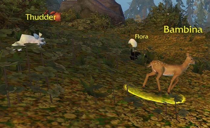 Bambi e sua família também foram alvo de um easter egg (Foto: Reprodução)