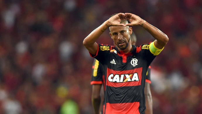 Leo Moura, Flamengo x Nacional Despedida (Foto: André Durão)
