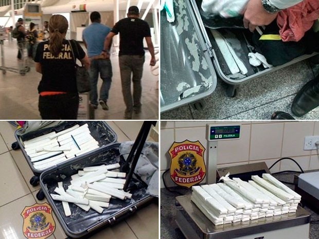 PF divulgou balanço de operações e apreensões de drogas realizadas em 2013 no RN  (Foto: Divulgação/Polícia Federal do RN)