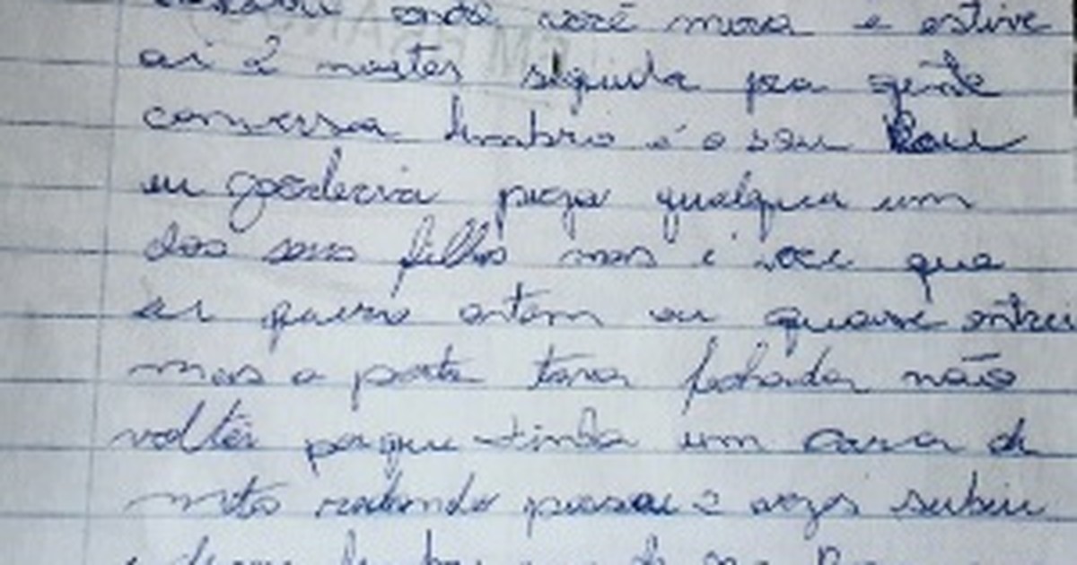 G1 Preso por matar a mulher escreveu cartas para incriminar ex da vítima notícias em Goiás G1 Preso por matar a mulher escreveu cartas para incriminar ex da vítima notícias em Goiás