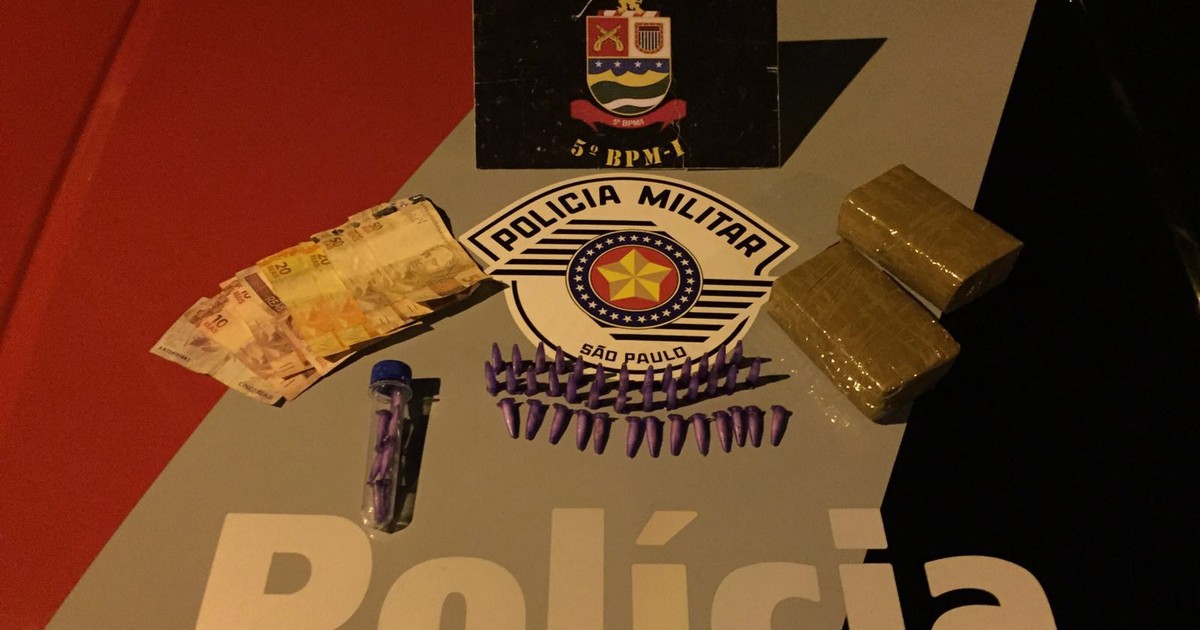 G Jovem Preso Por Tr Fico De Drogas No Bairro Cecap Em Taubat Sp