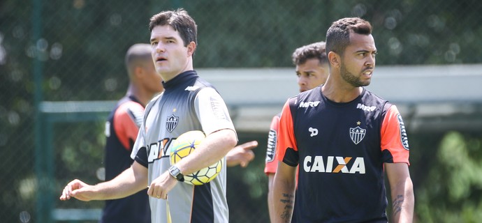 Giacomini; Rafael Carioca;  Atlético-MG (Foto: Bruno Cantini/Atlético)