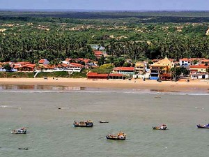 Praia de Touros, no litoral Norte potiguar (Foto: Canindé Soares)