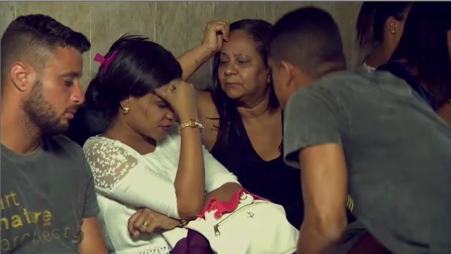 Esposa de Sylvestre, Karla Gomes (Foto: Reprodução / SporTV)