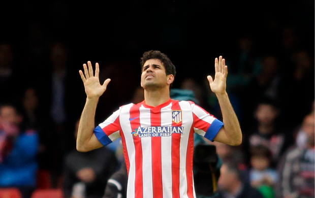 Diego Costa Atlético de Madri (Foto: Reuters)