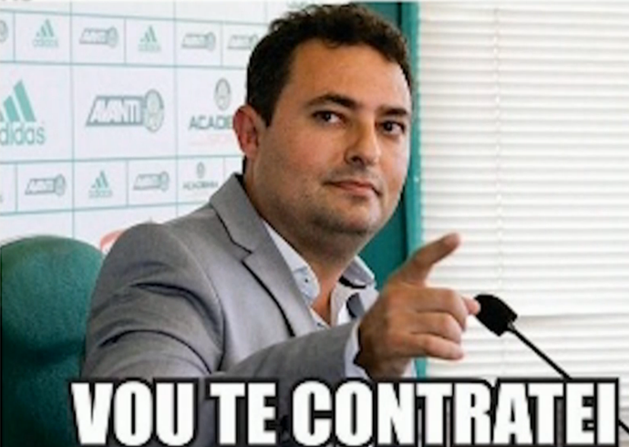 Sucesso no Palmeiras, Alexandre Mattos vira meme na internet; confira