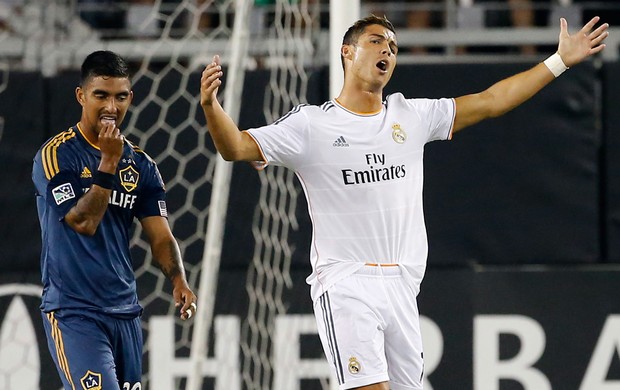 Cristiano Ronaldo, Los Angeles Galaxy x Real Madrid (Foto: AP)