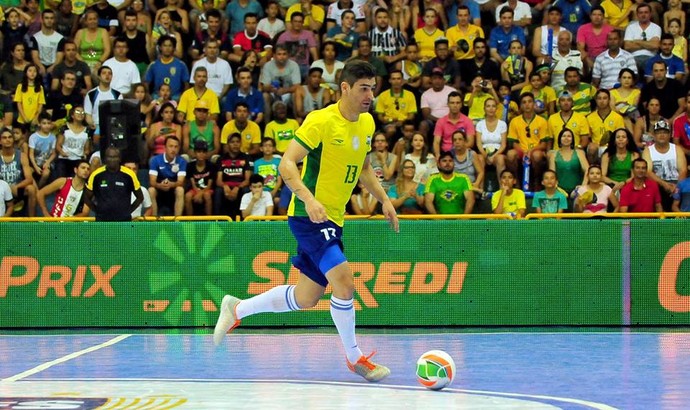 Dimas Brasil x Colômbia - Grand Prix de Futsal (Foto: Ricardo Artifon/CBFS)
