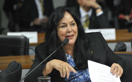 A  senadora Rose de Freitas (PMDB-ES), em foto de 2015 (Foto: Geraldo Magela/Agência Senado)