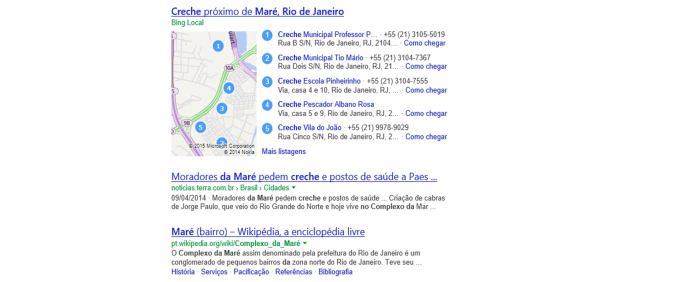 Projeto ajuda usuários a encontrarem locais de comunidades em buscas (Foto: Divulgação)