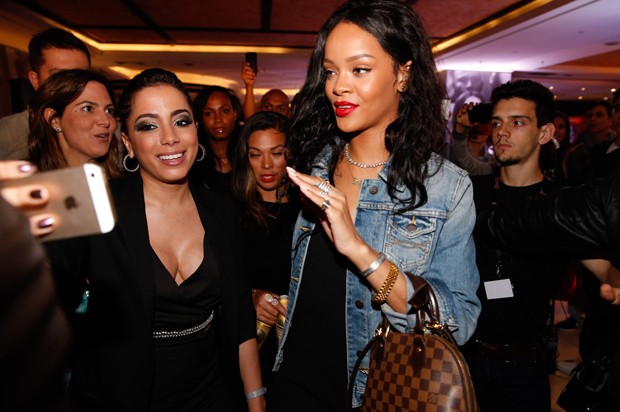 Anitta e Rihanna (Foto: Felipe Panfili/AgNews)