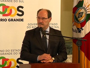 Sartori anuncia pacote de medidas contra crise no RS (Foto: Reprodução/RBS TV)