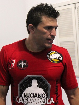 Luciano Carvalho - lutador piauiense de MMA (Foto: Emanuele Madeira/GLOBOESPORTE.COM)