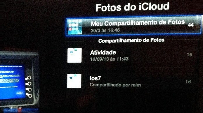 Acessando suas fotos no iCloud (Foto: Reprodução/Edivaldo Brito)