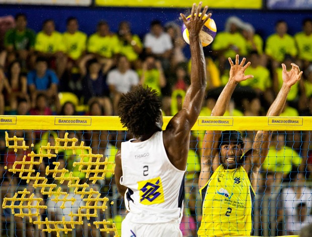 vôlei de praia Thiago e Pedro Solberg João Pessoa (Foto: CBV)