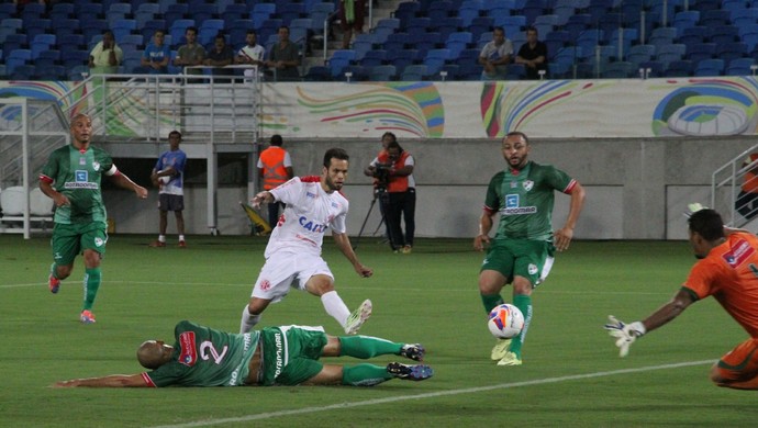Gol Álvaro América-RN x Salgueiro (Foto: Fabiano de Oliveira)