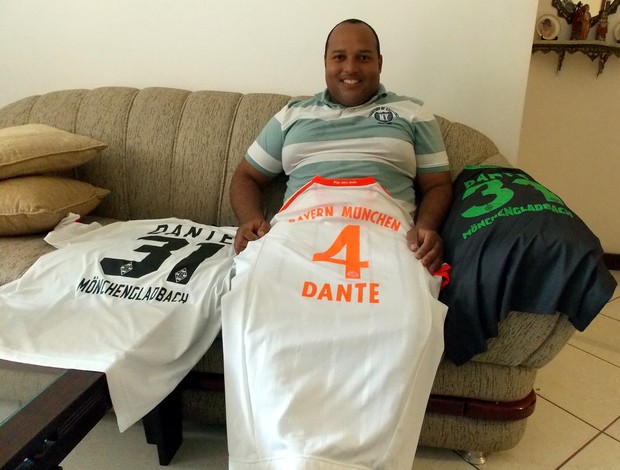 Danilo Nascimento, amigo do zagueiro Dante (Foto: Raphael Carneiro)