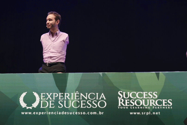 Nick Vujicic (Foto: Marcos Rosa/ Ed.Globo)