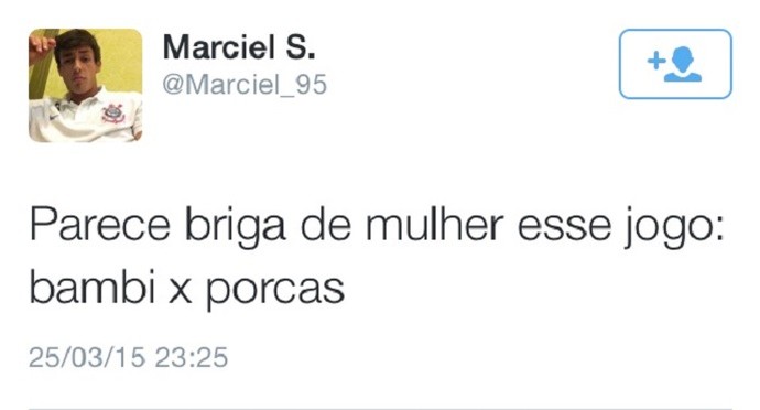 Destaque da base corintiana tira sarro de rivais durante Choque-Rei