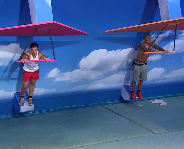 BBB às 11h31m do dia 13/03. (Foto: Big Brother Brasil) BBB às 11h31m do dia 13/03. (Foto: Big Brother Brasil)
