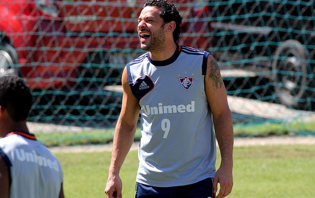fred fluminense treino (Foto: Fernando Cazaes / Photocamera) fred fluminense treino (Foto: Fernando Cazaes / Photocamera)