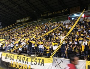 Torcida Criciúma (Foto: João Lucas Cardoso)