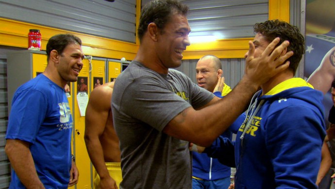 Rodrigo Minotauro Rogério Minotouro TUF Brasil 3 (Foto: Reprodução/TV Globo)