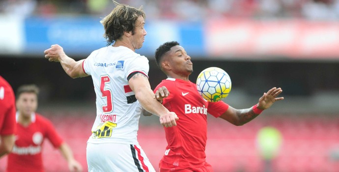 Vitinho Lugano Inter São Paulo (Foto: Ricardo Duarte / Divulgação, Internacional)