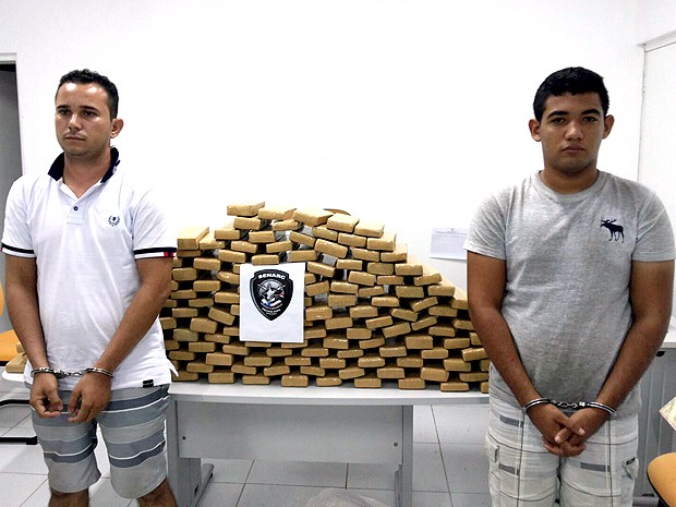 Em Codó (MA), duas pessoas foram presas por suspeita de tráfico (Foto: Divulgação/Polícia Civil) Em Codó (MA), duas pessoas foram presas por suspeita de tráfico (Foto: Divulgação/Polícia Civil)